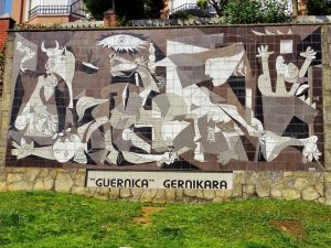 le centre-ville de Guernica