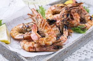 Les Gambas a la Plancha à espagne