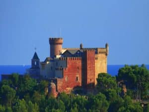 Le château de Castelldefels