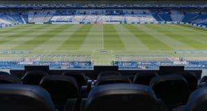 la loge présidentielle du Reale Arena