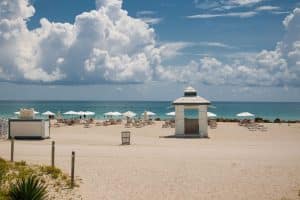 la plage de Castelldefels